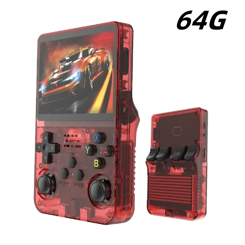 Retro Handheld Game Console 3.5-inch IPS | 15,000+ Games | Linux Portable Pocket Player | Dual RAM | 64GB/128GB
