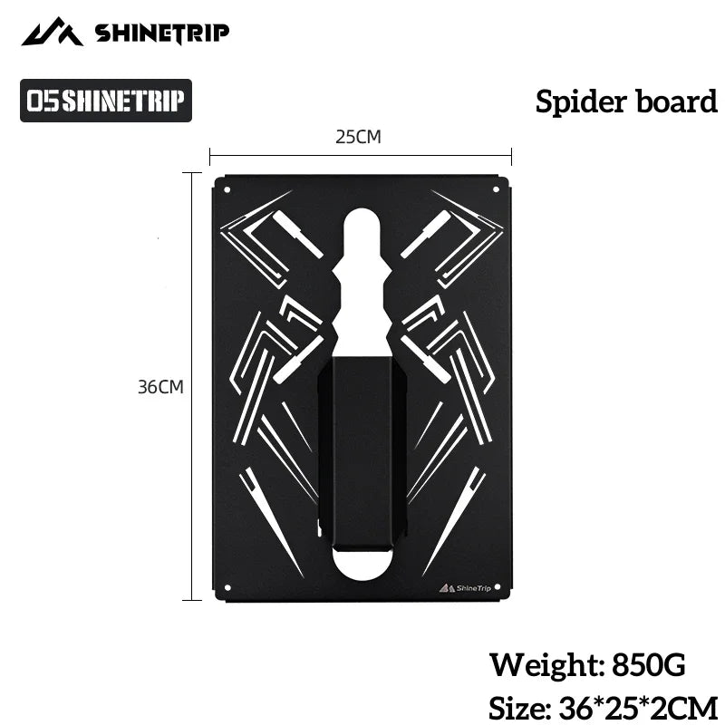 IGT Modular Table Top Plate – Folding Camping & BBQ Table Board, Portable Tactical Accessory