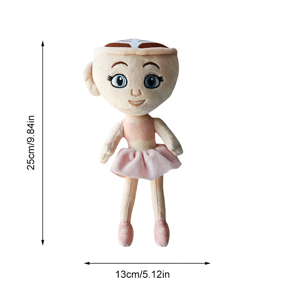 Tungsahur Plush Toy – Italian Meme Cartoon Stuffed Animal Pillow with Sound, 9.84 x 5.12 x 5.12 in (25 x 13 x 13 cm) Collectible
