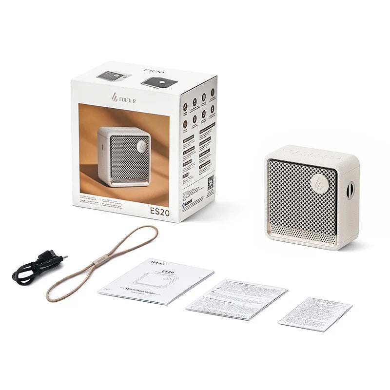 Portable Bluetooth Speaker – IP67 Waterproof, 6W Deep Bass, Ambient Light, Built-in Mic, Bluetooth 5.4, 15-Hour Battery