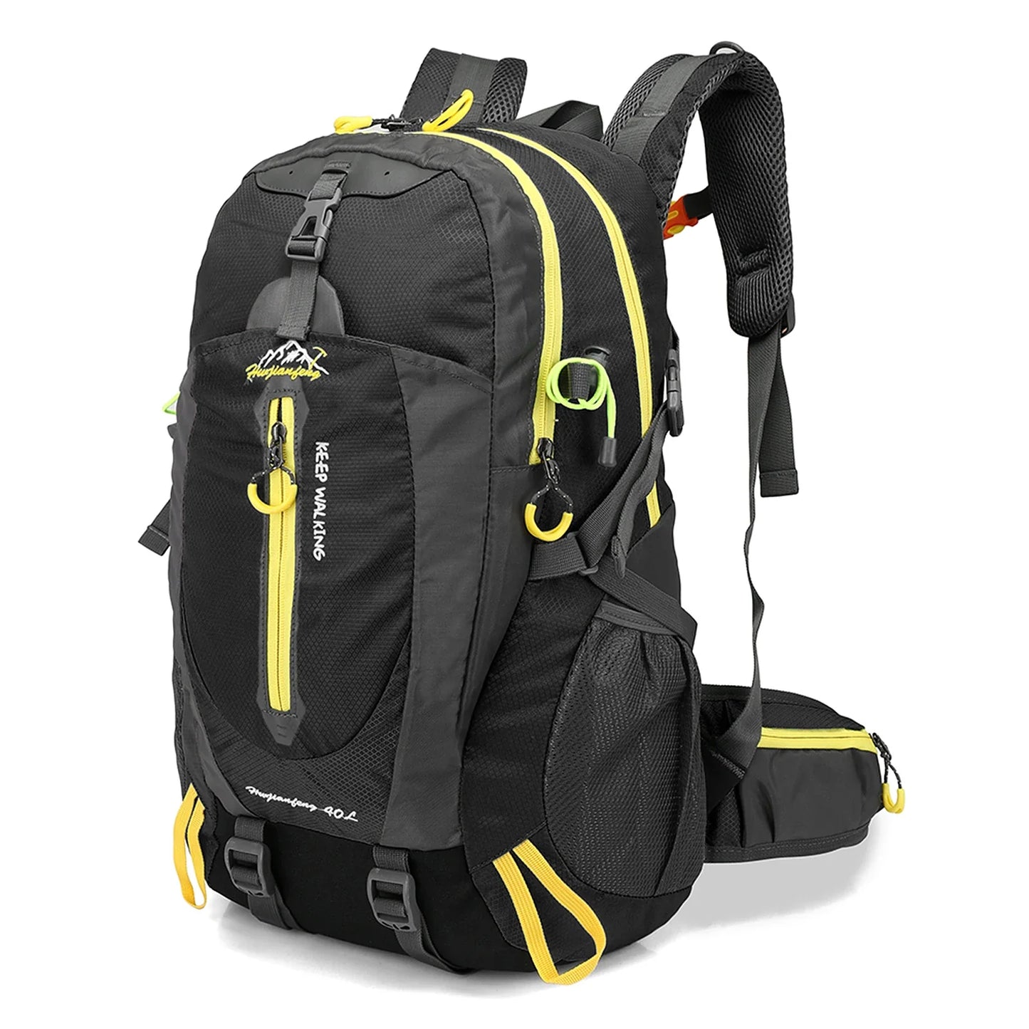 40L Water-Resistant Travel Backpack - Lightweight Hiking & Camping Daypack for Men and Women