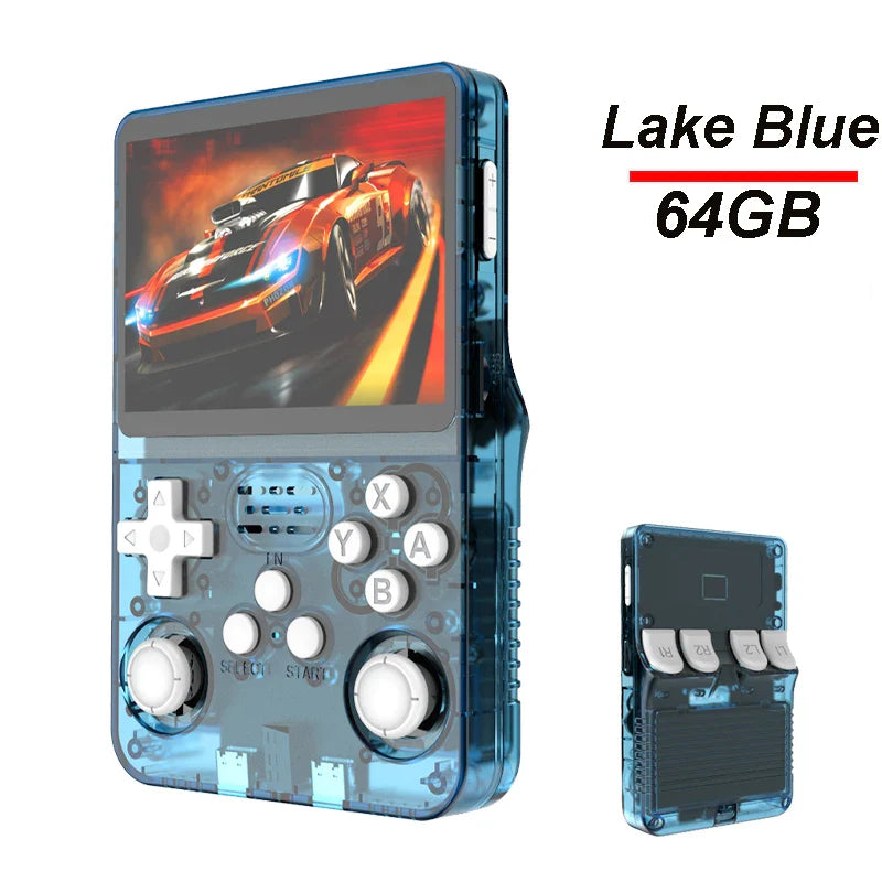 Retro Handheld Game Console 3.5-Inch IPS 640x480, 15,000+ Classic Games, 3200mAh Battery, Bluetooth Portable Pocket Player