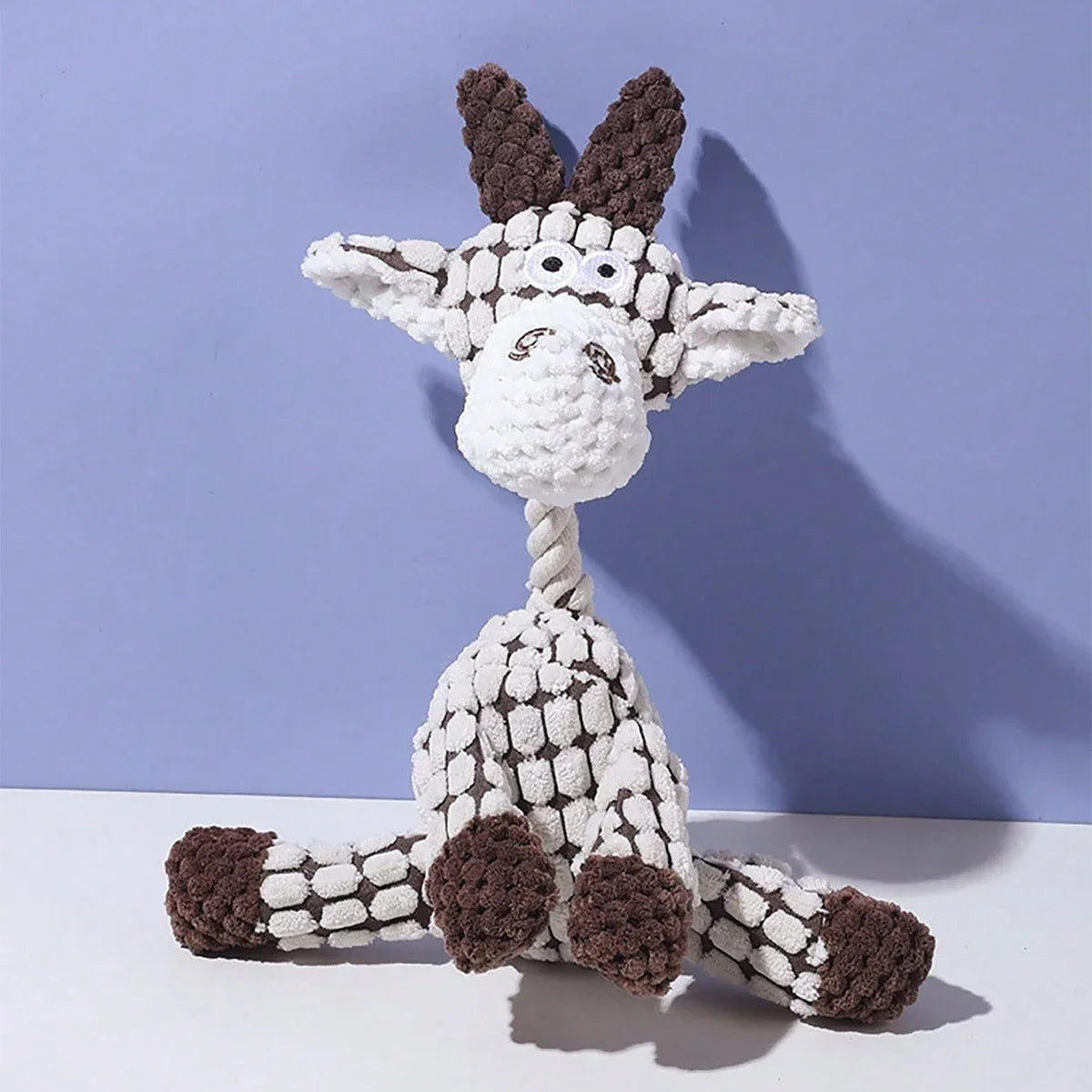Donkey Plush Dog Toy with Squeaker – Interactive Chew & Fetch Toy for Small & Medium Dogs, 8.7–10.0 in (22–25.5 cm)