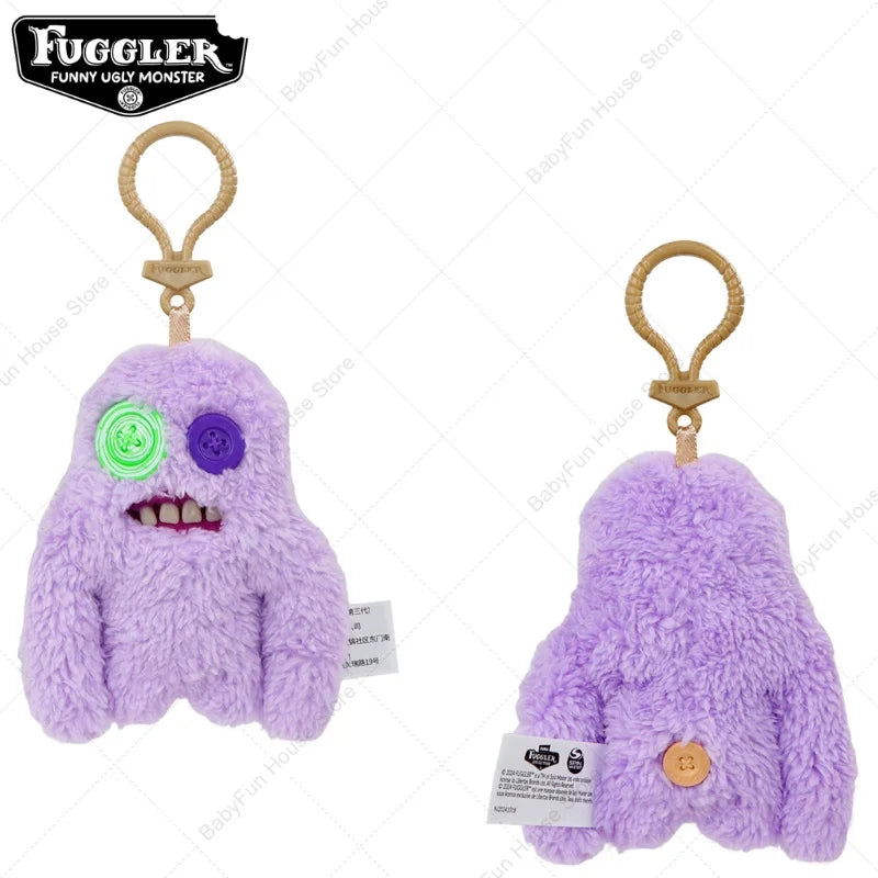 Funny Ugly Teeth Monster Plush Toy, Kawaii Wide-Eyed Rabbit Stuffed Doll Gift for Kids & Collectors