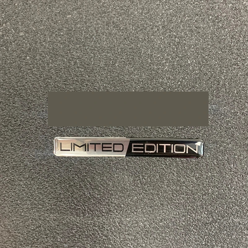 3D Aluminum Emblem Badge Sticker Decal for Car & Motorcycle - Self-Adhesive Automotive Emblem