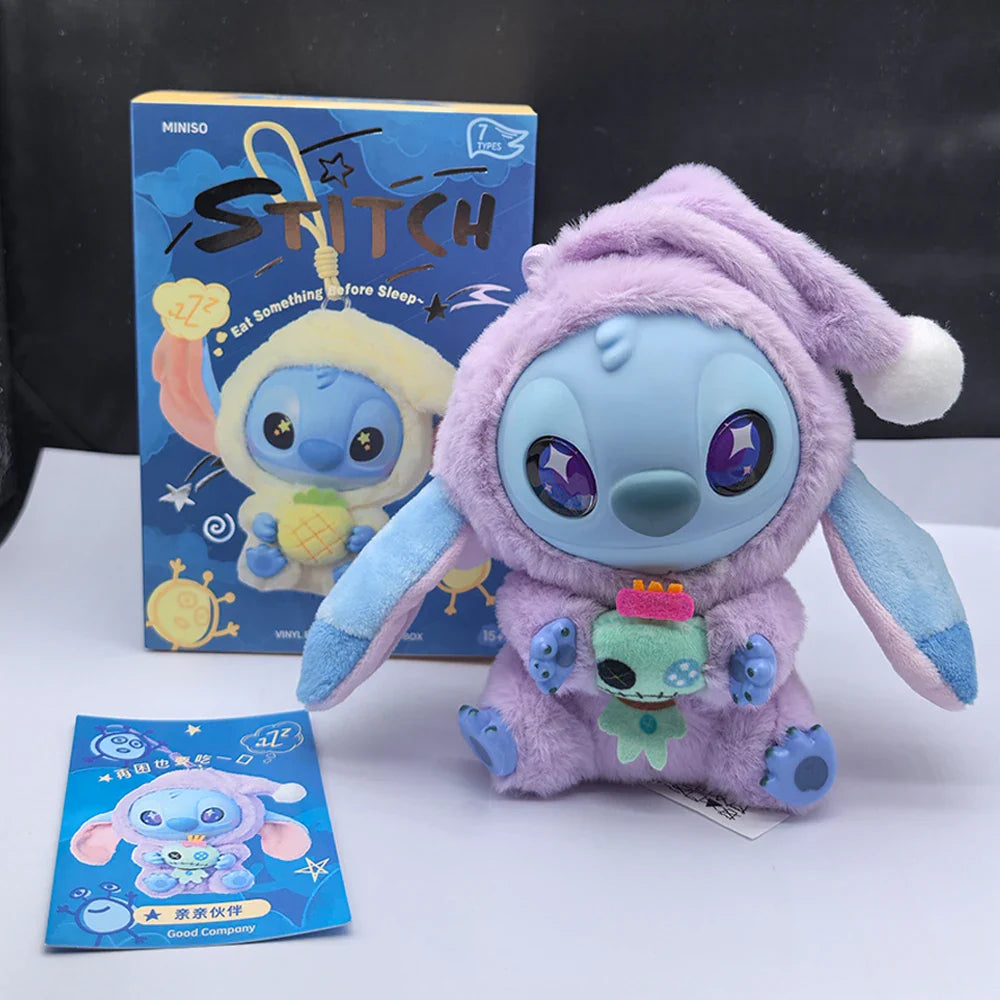 Eat Something Before Sleep Blind Box Plush & Vinyl Mystery Doll Bag Pendant Decor Gift