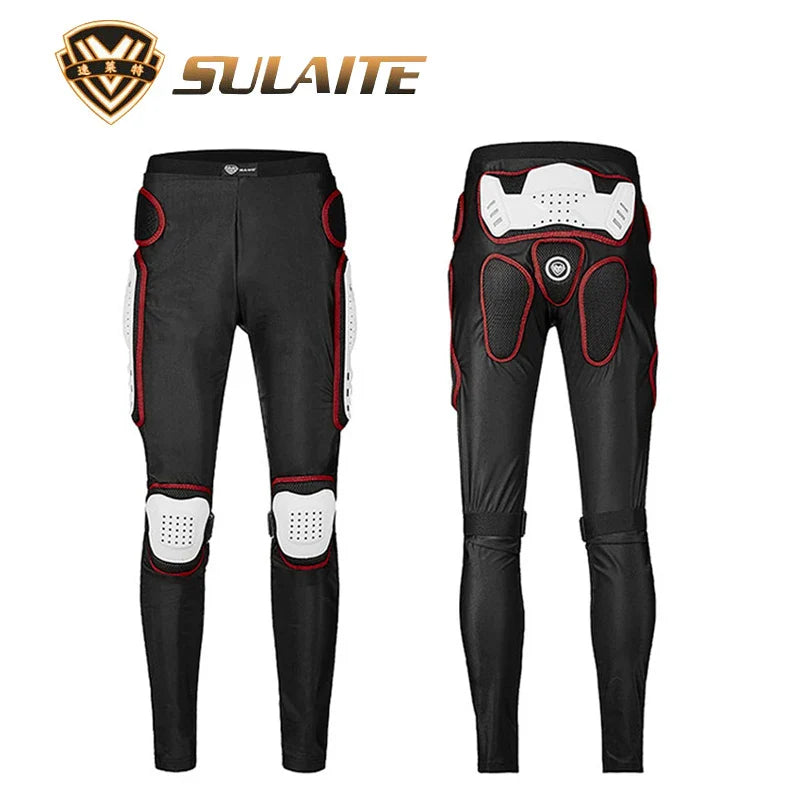 Unisex Motorcycle Protective Armor Shorts – EVA Hip & Knee Pads for Motocross, Off‑Road & Snowboarding