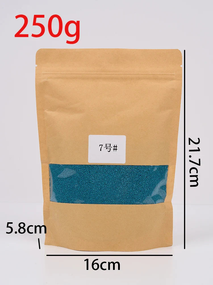250g (8.8 oz) 11-Color Sand Wax Pearls for DIY Scented Candle Making and Snowflake Sand Painting