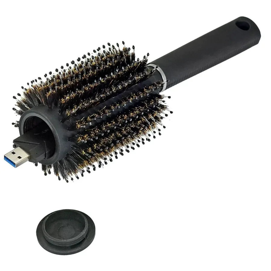 Hidden Compartment Hair Brush Stash Safe Discreet Travel Comb
