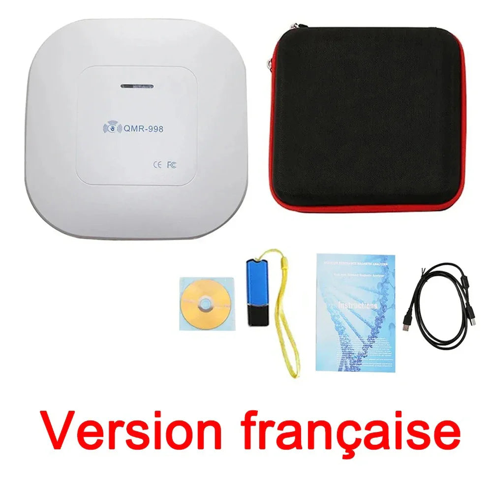 Quantum Magnetic Resonance Body Health Analyzer — Hand-Touch Diagnostic Device, Multi-Language, Up to 54 Reports