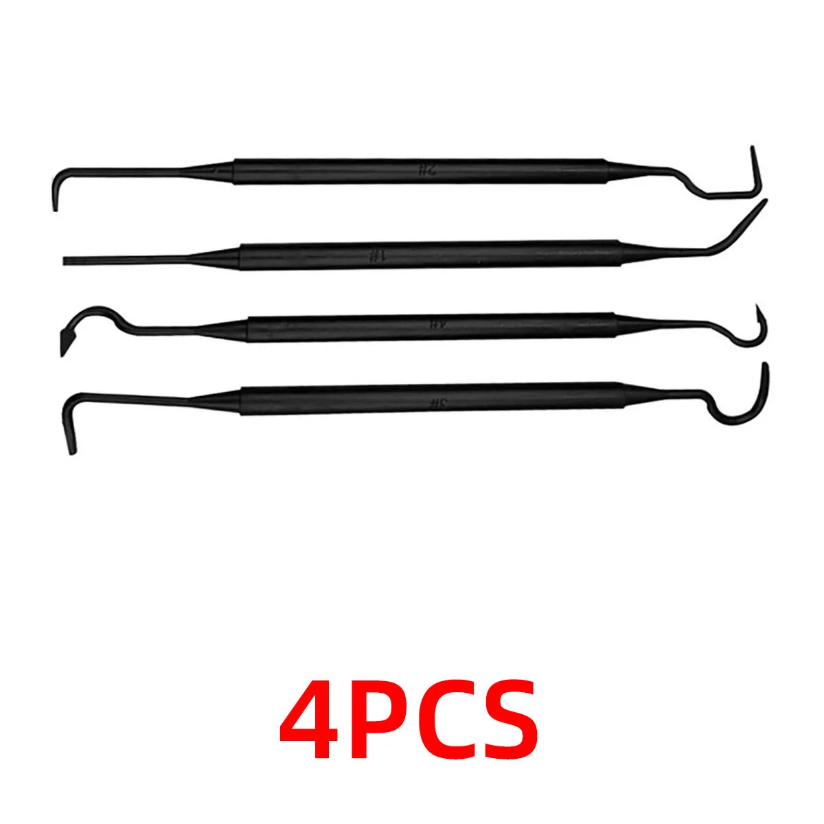 3/4/7-Pack Double-Ended Hook & Wire Brush Set – Reusable Cleaning & Polishing Brushes for Car, Home & DIY