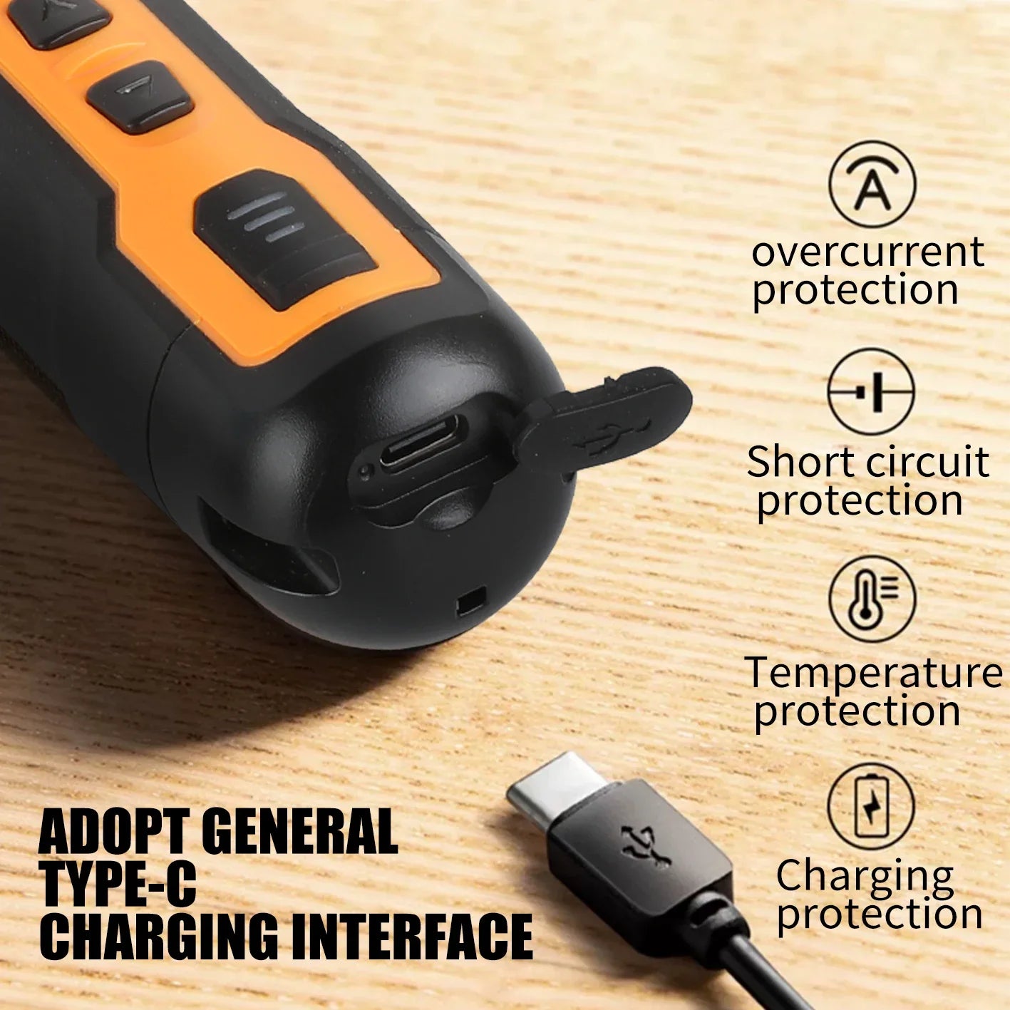 Mini Wireless Electric Screwdriver 1300mAh Rechargeable Cordless Brushless Precision Repair Tool