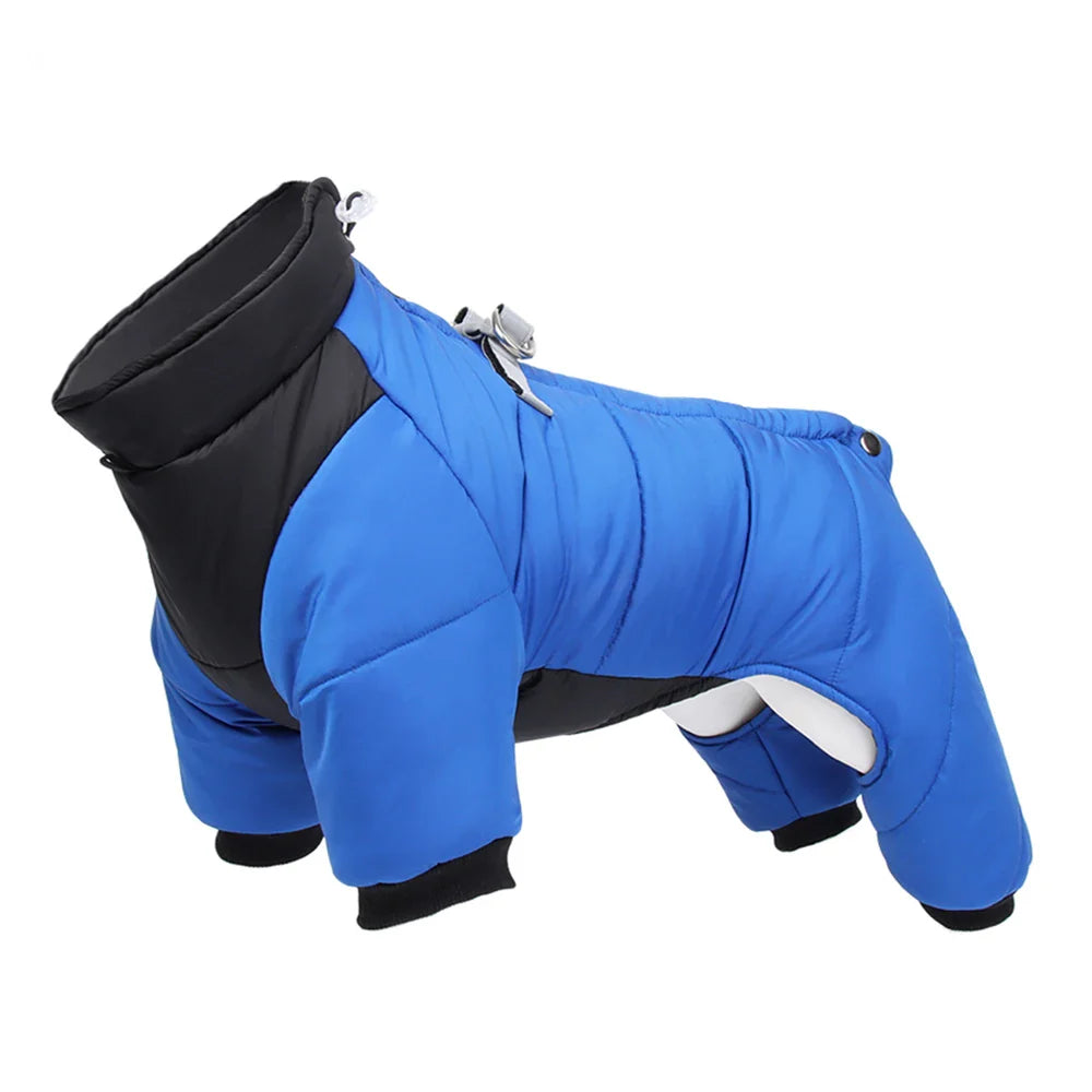 Waterproof Padded Winter Dog Jacket – Warm Thick Coat for Small & Medium Dogs (Chihuahua, French Bulldog, Pug)