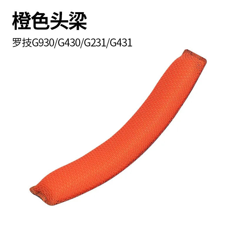 Mesh Replacement Ear Pads Cushion for Gaming Headsets Headphone Bridge Pad