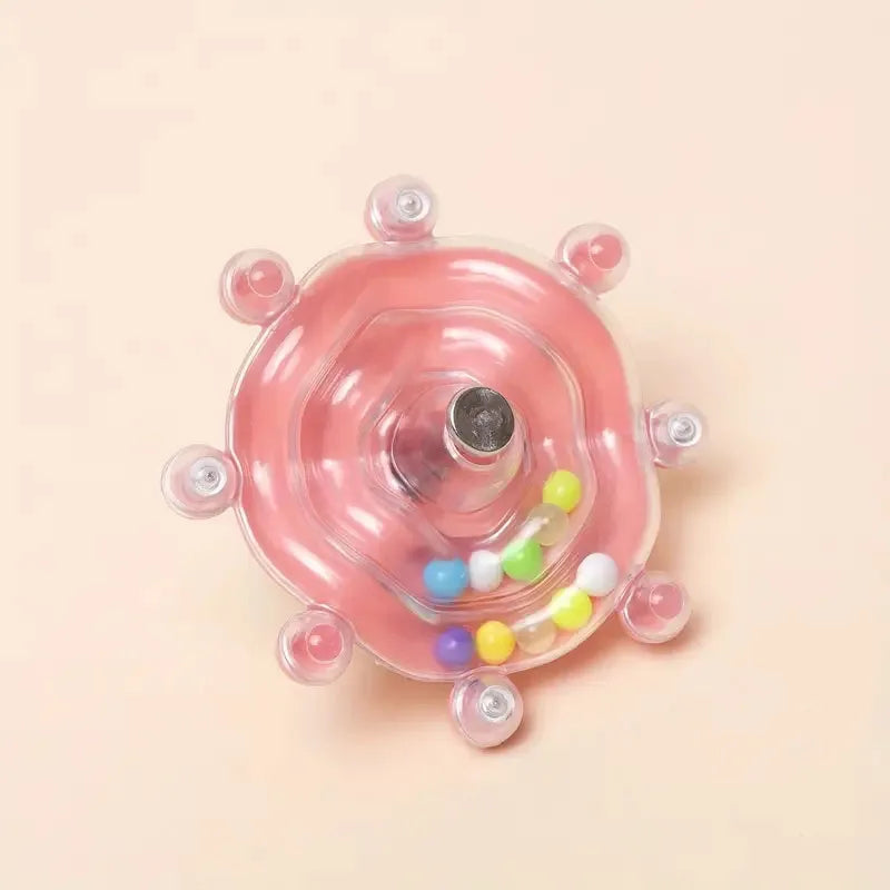 Interactive Rotating Treat Dispenser Parrot Toy for Mental Stimulation and Cage Entertainment