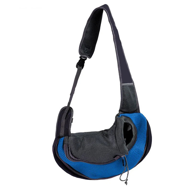 Crossbody Pet Carrier Sling Backpack – Breathable Thickened Nylon for Small Dogs & Cats