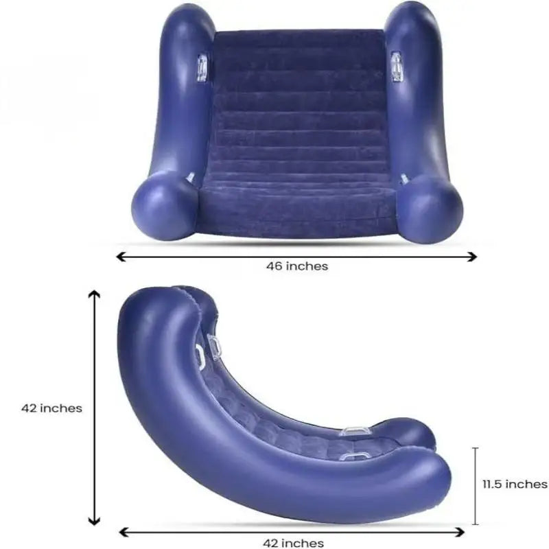 Kids Inflatable Air Cloud Rocking Chair - Sensory Sofa for Children with Autism & ADHD