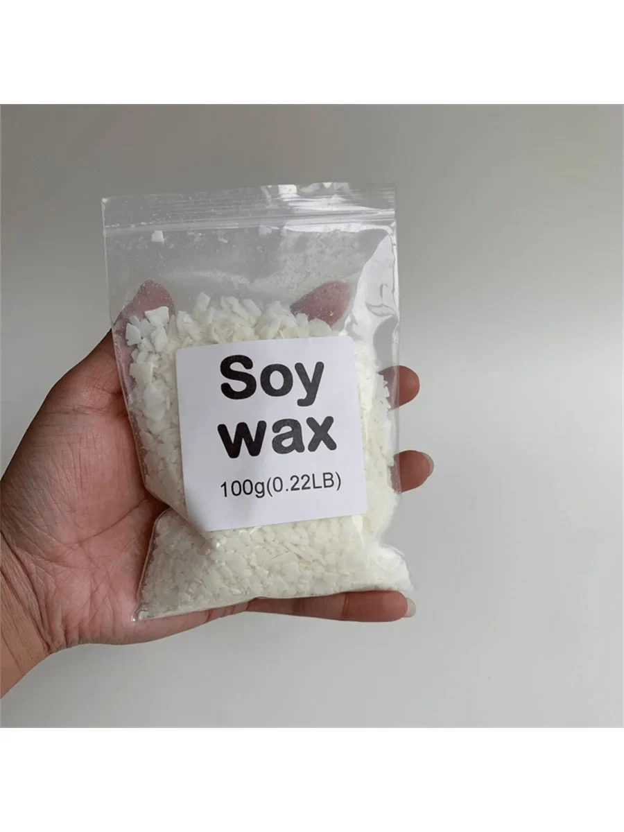 Natural Soy Wax Flakes & Granules for Candle Making – 50g–1000g (1.8–35.3 oz)