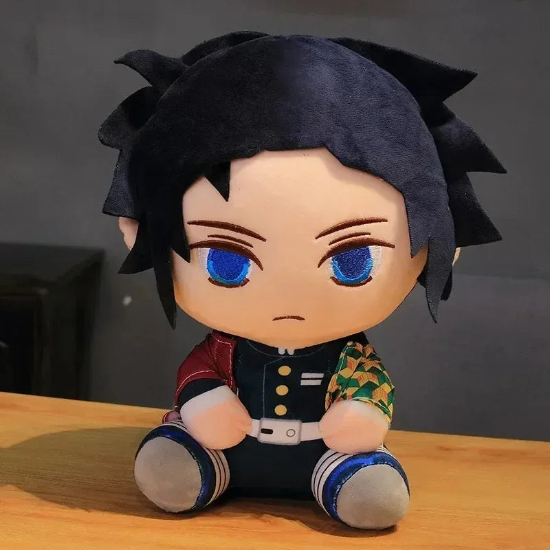 Demon Slayer Plush Doll 20 cm (8 in) - Tanjirou Nezuko Zenitsu Kyojuro Soft Anime Stuffed Toy Gift
