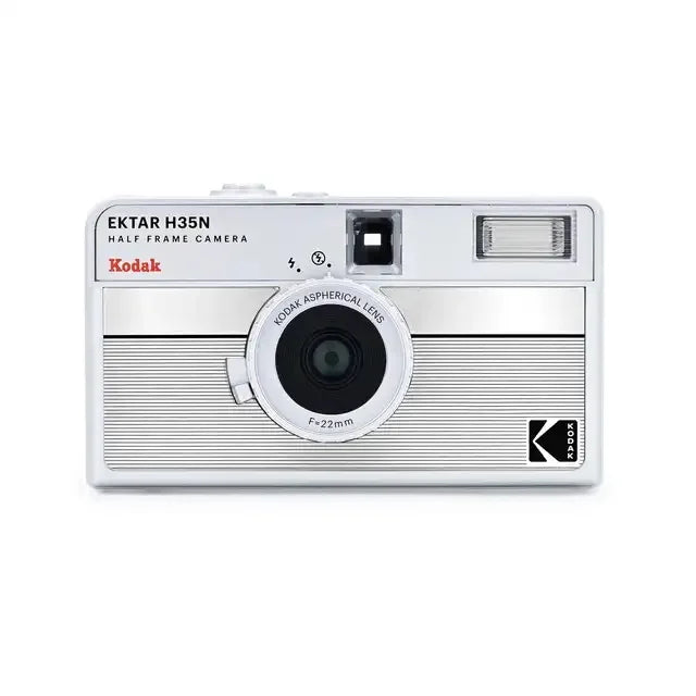 Half Frame 35mm Film Camera with Built-In Flash — Compact Pocket Film Camera, Film-Saving, Lightweight, 4 Colors