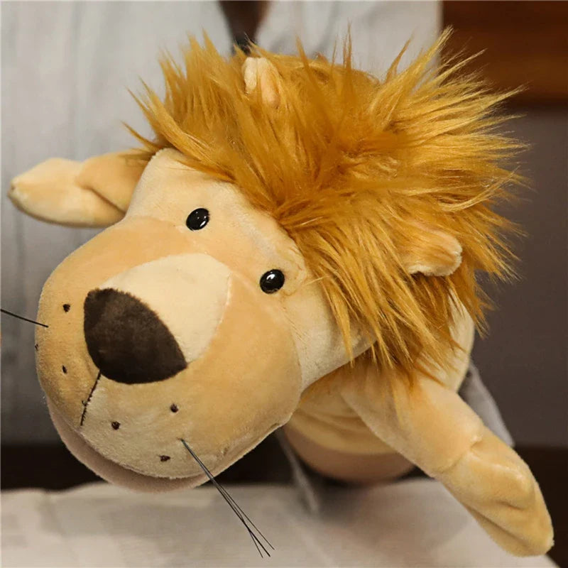Cartoon Hand & Finger Plush Puppets — Soft Hand Puppet for Kids Party Favors & Family Fun
