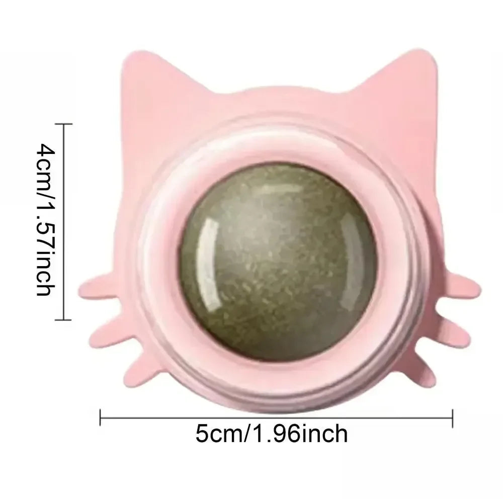Catnip Ball Cat Toy – Bite-Resistant Self-Play Chew Toy for Kittens & Cats