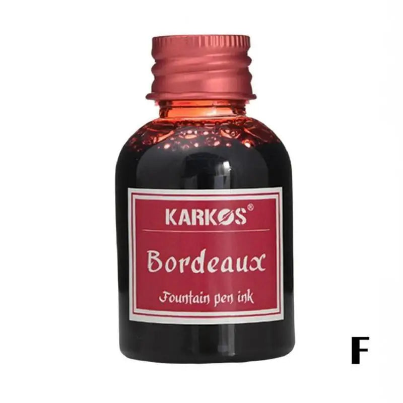 Fountain Pen Ink Refill Bottles – Universal Black & Color Options (20/30/50/75 ml | 0.68–2.54 fl oz)
