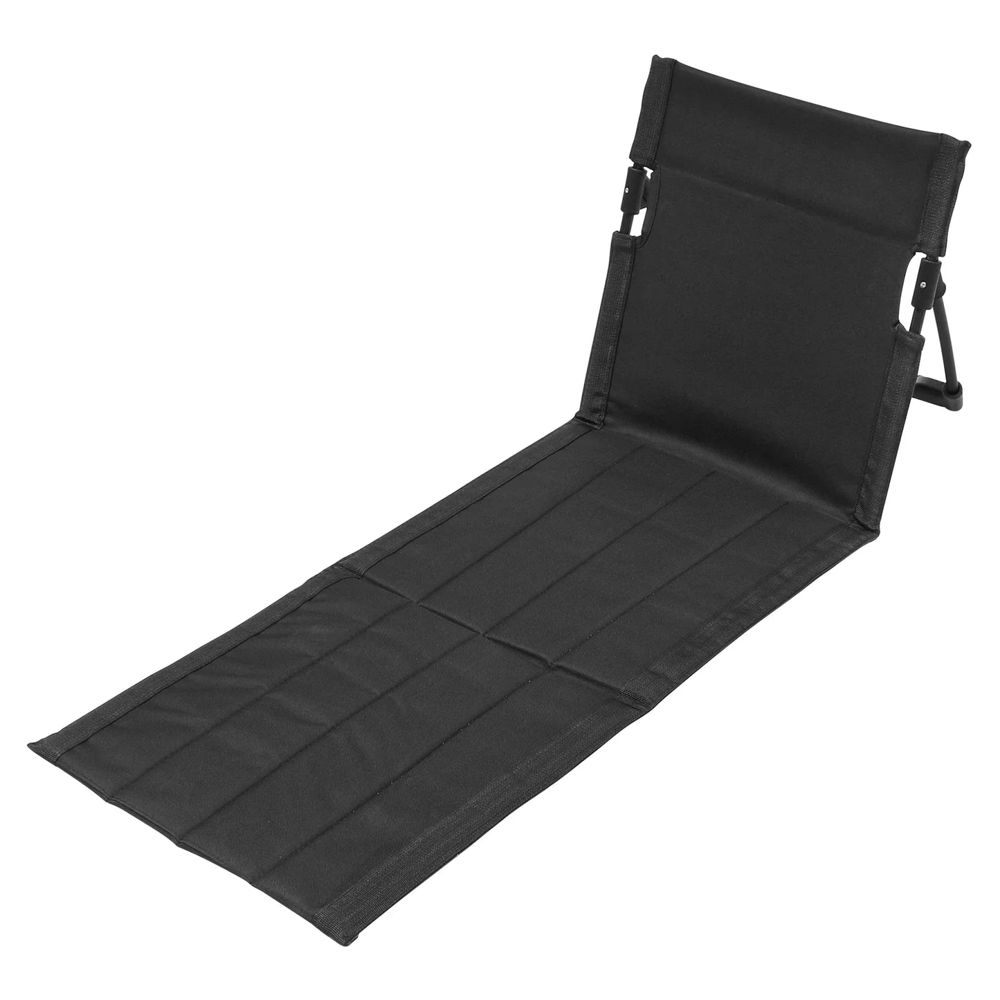 Foldable Oxford Cloth Camping Floor Chair – Portable Backrest for Beach, Picnic & Garden (Seat 15.9×16.1 in / 40.5×41 cm; Mat 31.1 in / 79 cm)