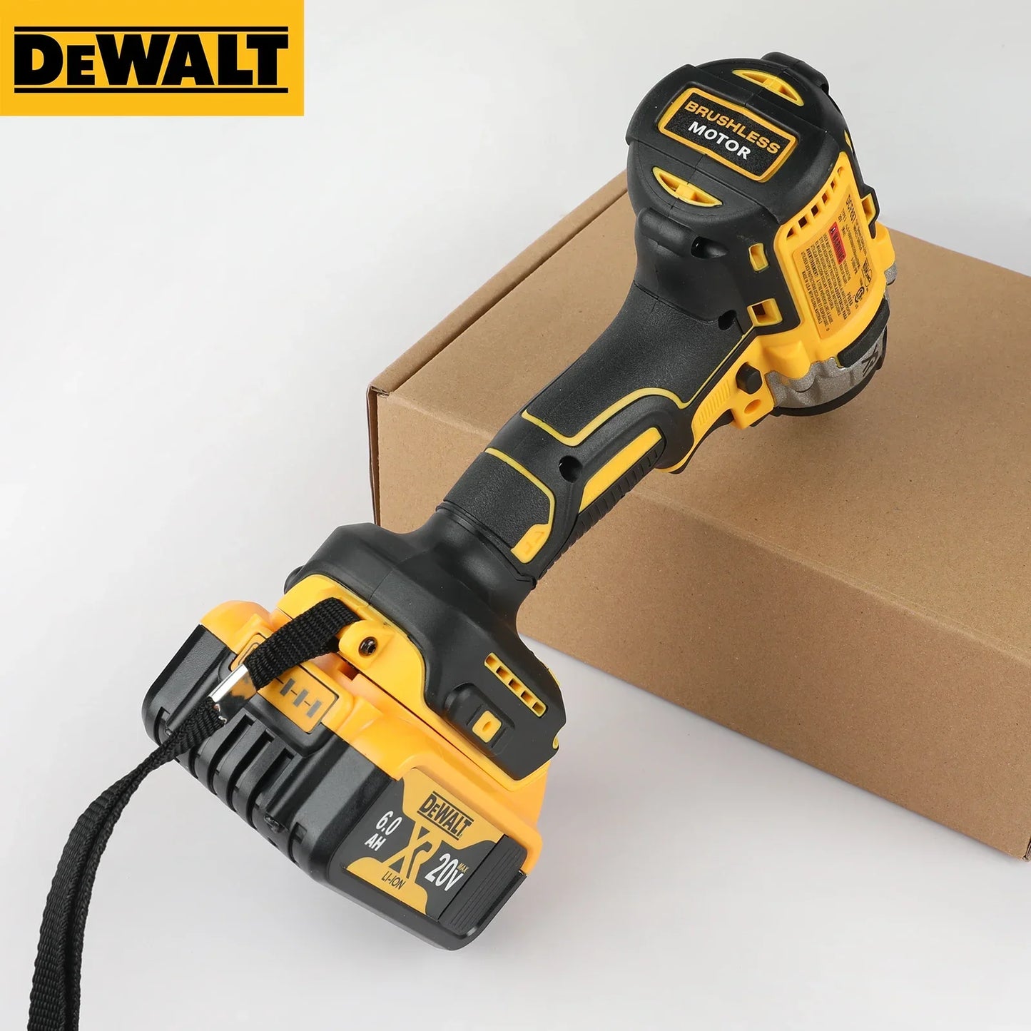 Cordless 20V Brushless Impact Driver — 205 N·m (151 ft·lb), 6.35mm (1/4 in) Quick-Release Chuck, 3250 RPM