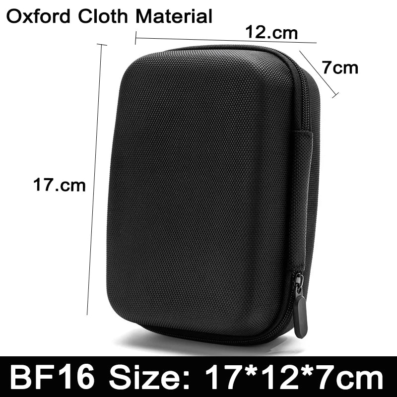 EVA Hard-Shell Earphone Case — Mini Portable Zipper Pouch & Cable Organizer for USB, Chargers, Memory Cards