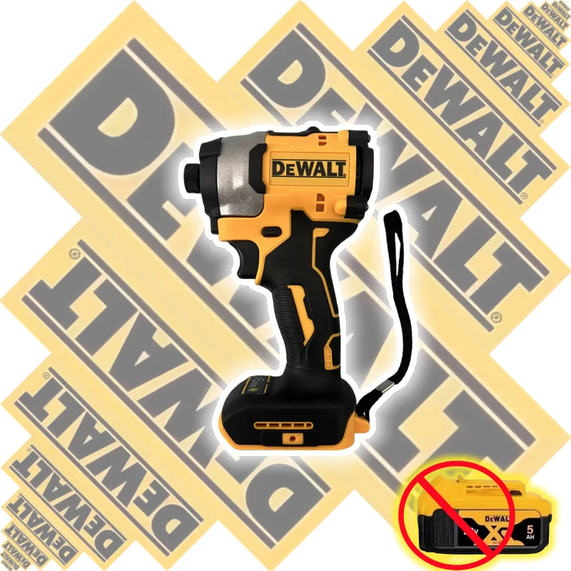 20V Cordless Brushless Impact Driver 205 N·m (151 ft·lb) Electric Screwdriver — Battery Powered