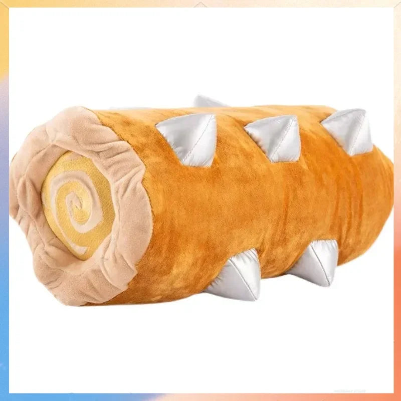 35cm (13.8 in) Log Plush Toy, Soft Short Plush Roll Pillow Doll, PP Cotton Stuffed Gift for Kids & Home Decor