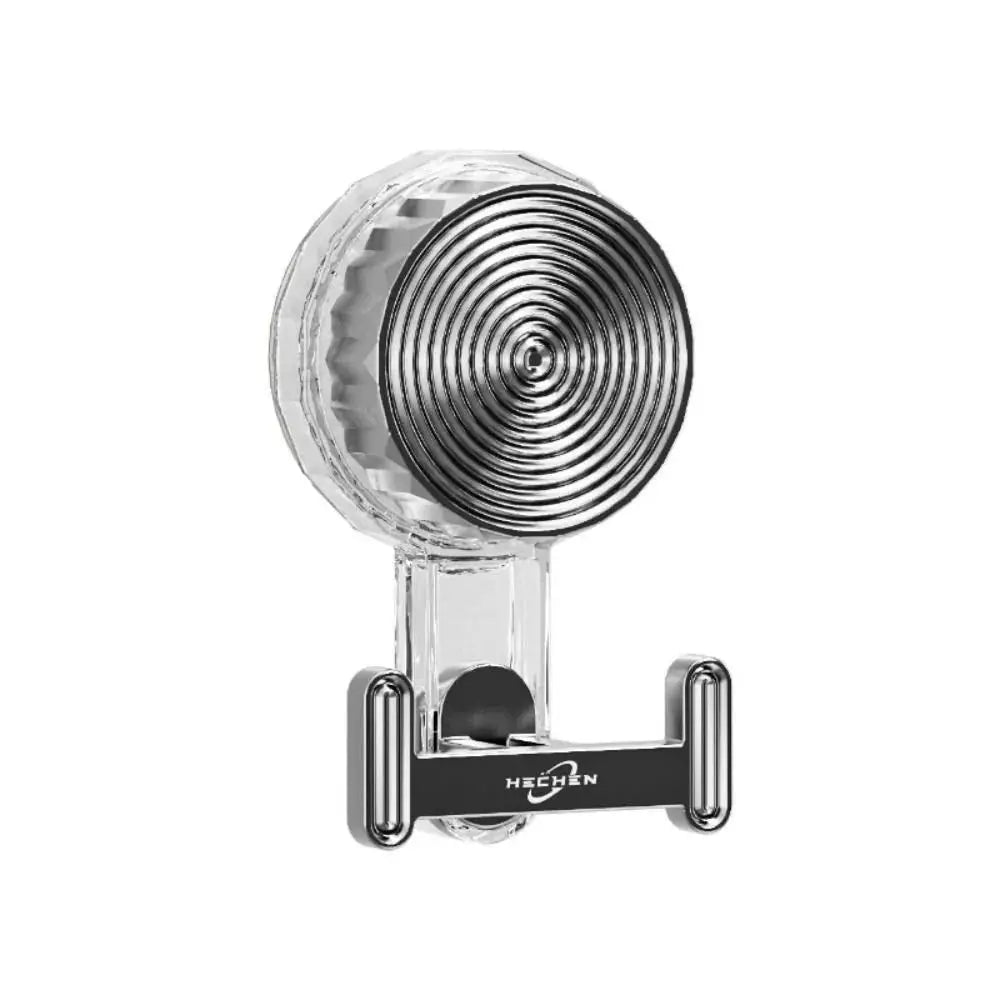 Powerful Reusable Suction Cup Hook Heavy-Duty Traceless Shower & Wall Hook 3.54 x 2.28 in (9 x 5.8 cm)