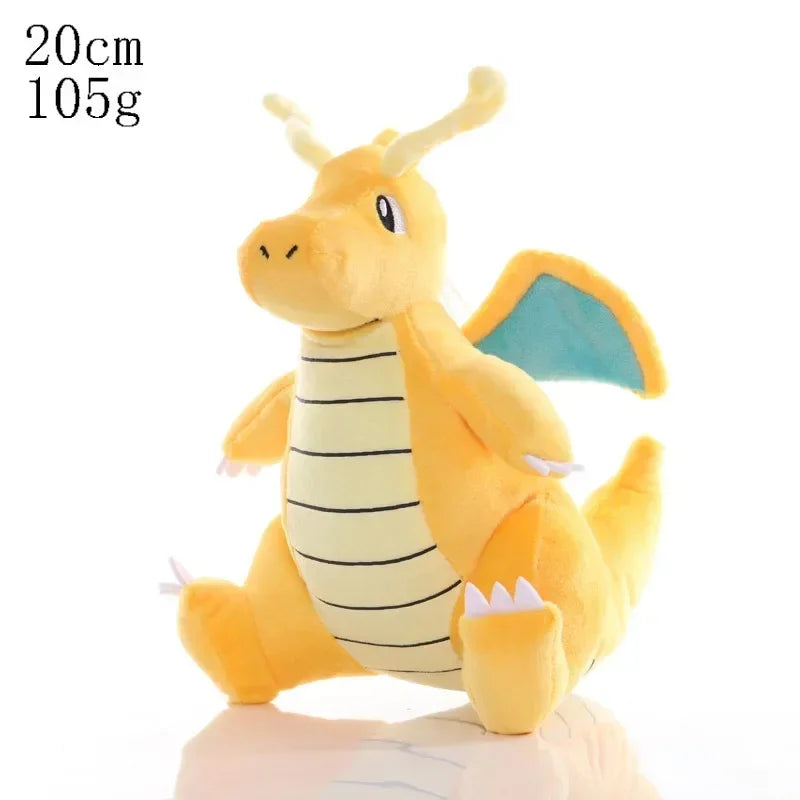 Cute Pikachu Pichu Charmander Bulbasaur Squirtle Psyduck Eevee Plush Soft Stuffed Doll 6-12 in (15-30 cm)
