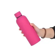 Personalized 500ml (17oz) Insulated Stainless Steel Water Bottle – Leakproof Screw Lid Travel Thermos | Custom Logo Gift for Weddings & Groomsmen