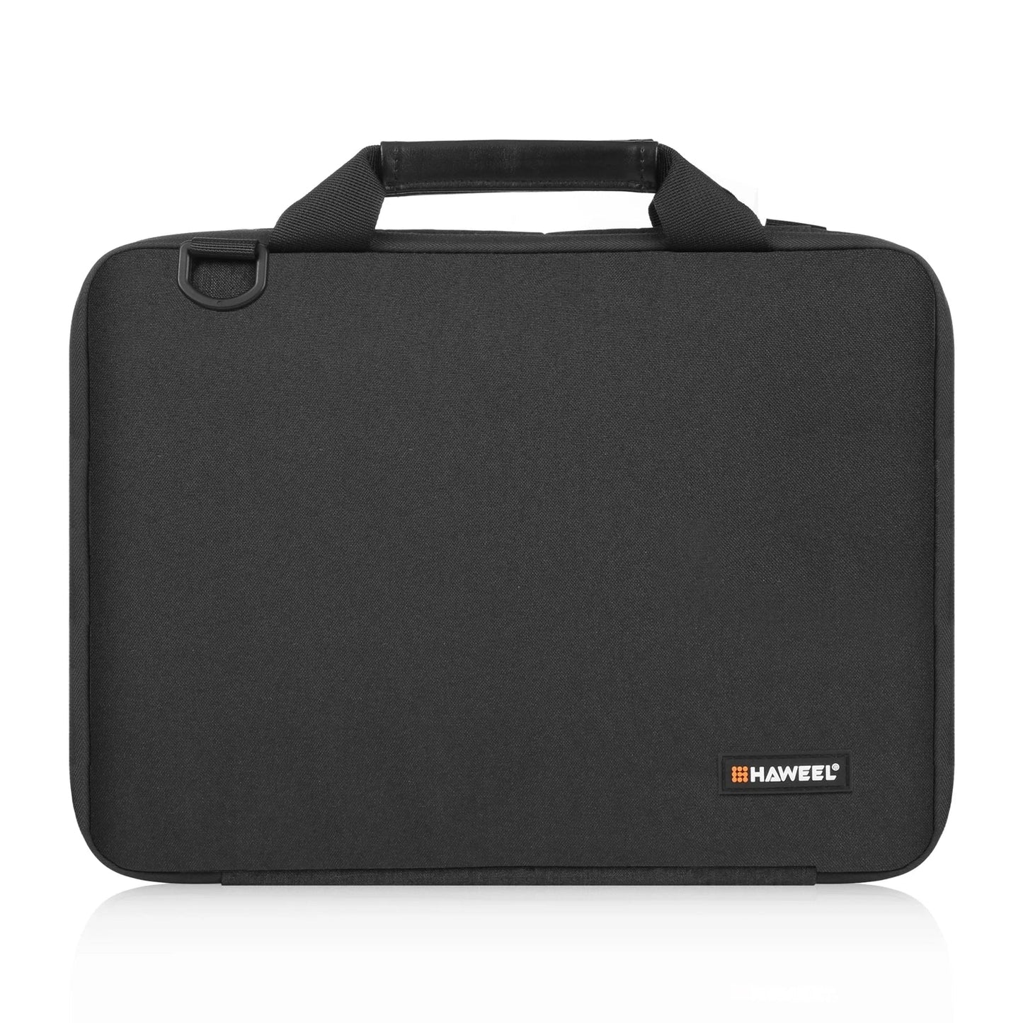 Laptop Briefcase Crossbody Bag for 13–14 in (35.5×26.5×3 cm) & 14–16 in (40×29.5×3 cm) Laptops — Slim Water-Resistant Sleeve with Shoulder Strap