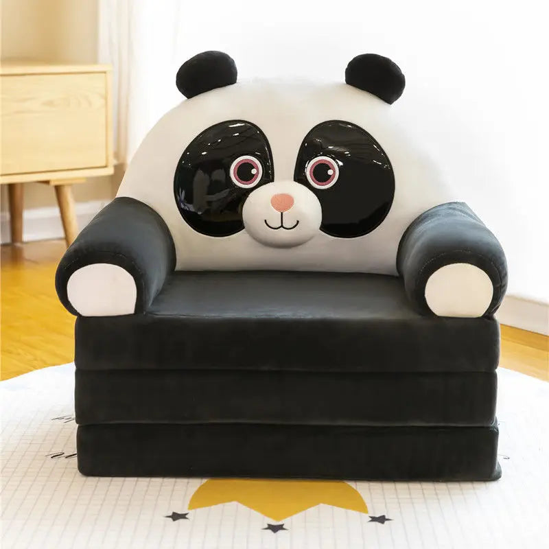 Kids Princess Sofa Removable Washable Foldable Children's Cartoon Armchair Toddler Couch
