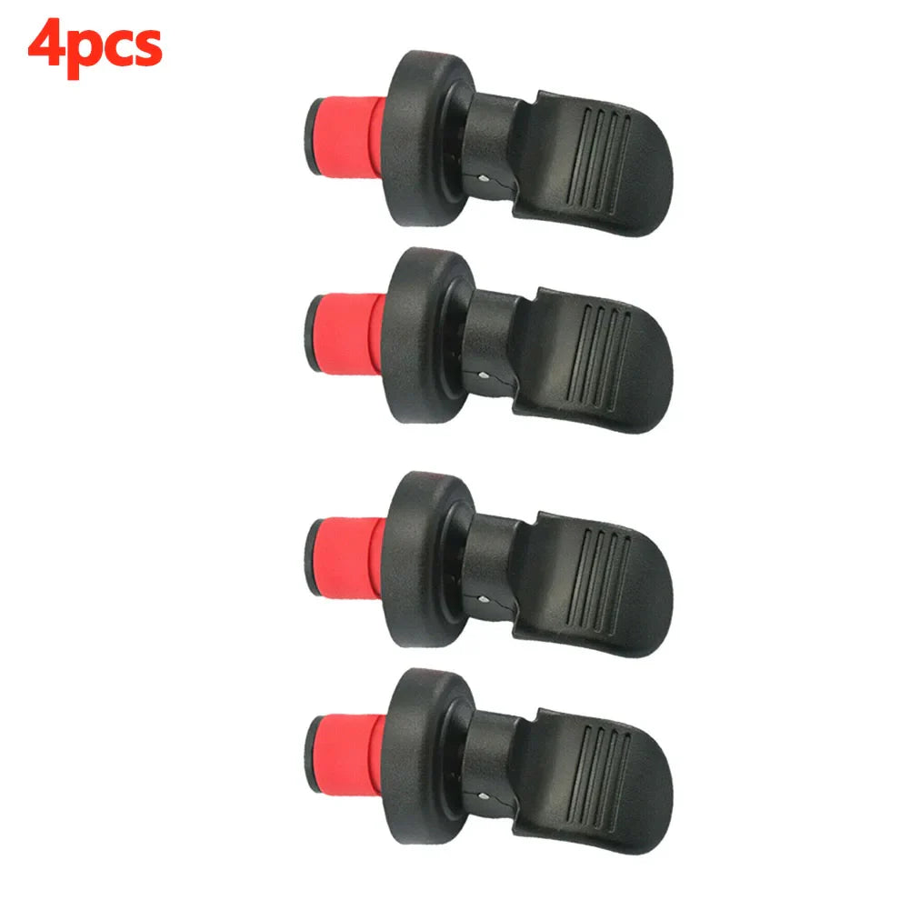 Wine Bottle Stopper Hand Press Seal - Rubber Cork Plug for Wine, Beer & Oil - Airtight Fresh-Keeping - Pack of 2/4/6
