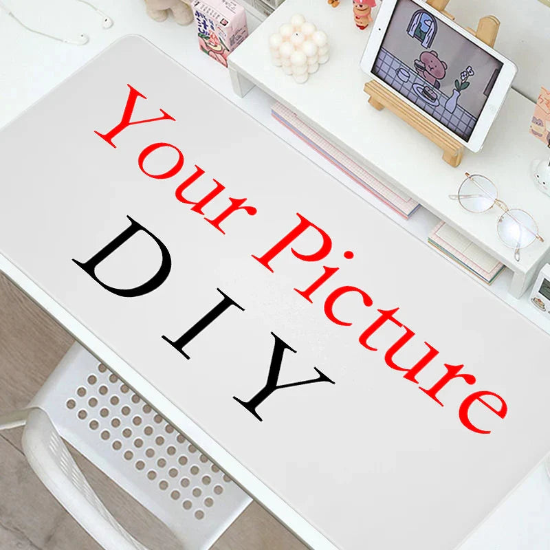 Custom XL/XXL Gaming Mouse Pad Large Non-Slip Natural Rubber Desk Mat for PC, Office & Home