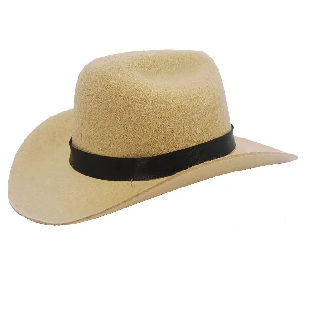 Adjustable Pet Cowboy Hat for Small Dogs & Cats – Funny Western Headwear, Summer Costume Accessory (5.3×4.3×2.4 in / 13.5×11×6 cm)