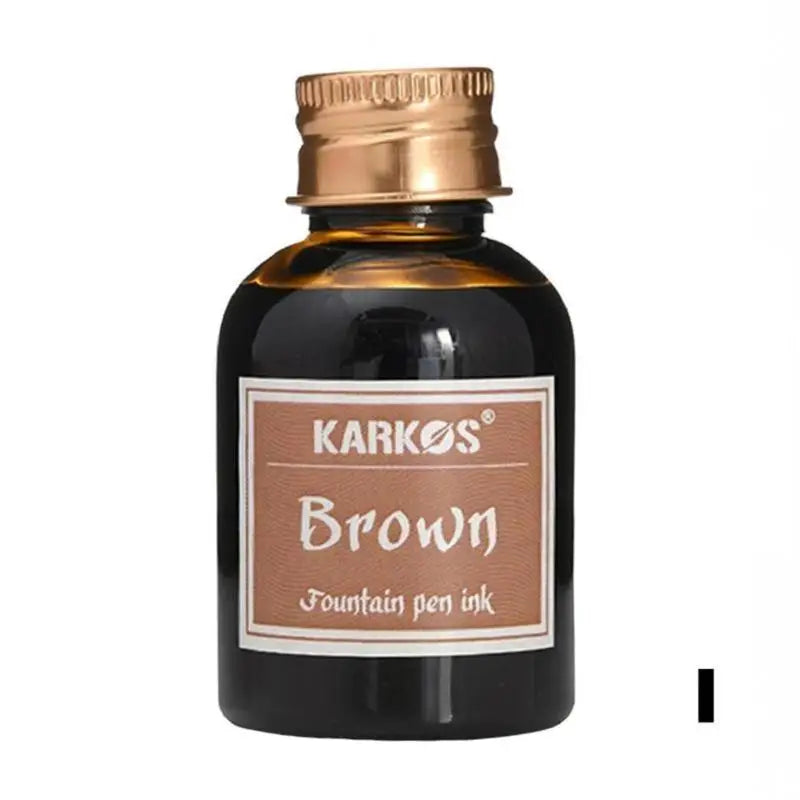 Fountain Pen Ink Refill Bottles – Universal Black & Color Options (20/30/50/75 ml | 0.68–2.54 fl oz)