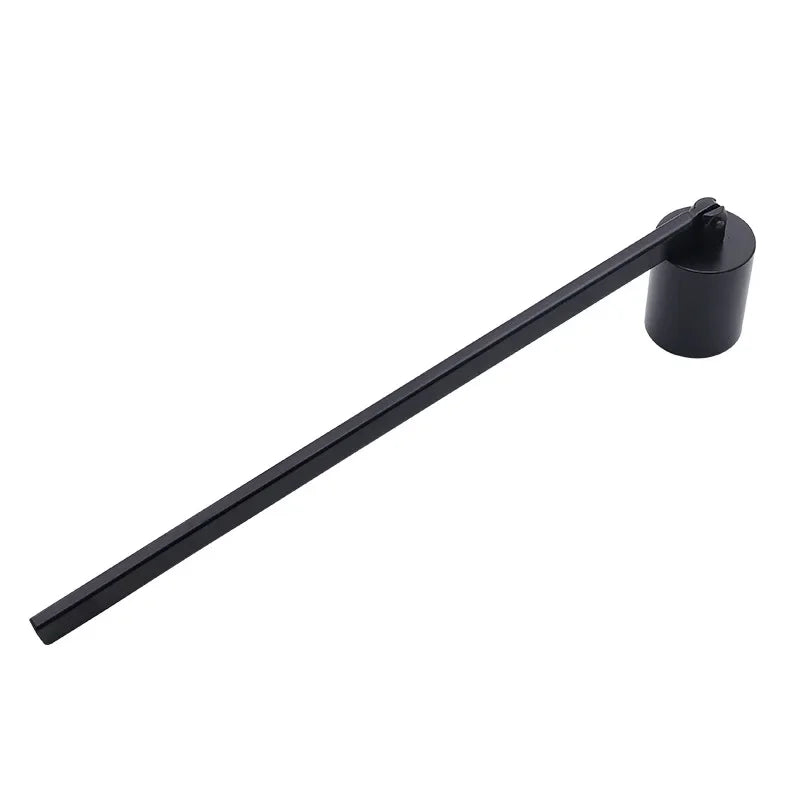 Black Candle Care Kit — Wick Trimmer, Snuffer, Scissors, Hook & Tray (5 Style Options)