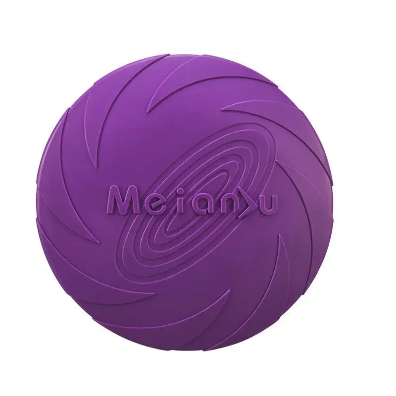 Bite-Resistant Dog Flying Disc — Durable Puppy Training & Outdoor Interactive Fetch Toy