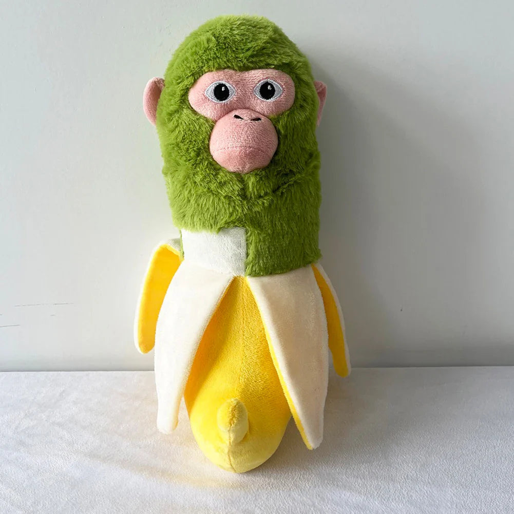 Tungsahur Italian Meme Plush Pillow Doll 9.8 x 5.1 in (25 x 13 x 13 cm) Soft Stuffed Cartoon Collectible