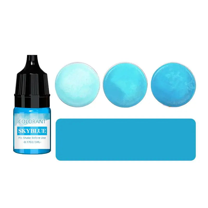 5ml (0.17 fl oz) Candle Dye Liquid Colorant – Non-Toxic High-Concentration Pigment for Soy Wax, Soap & Candle Making
