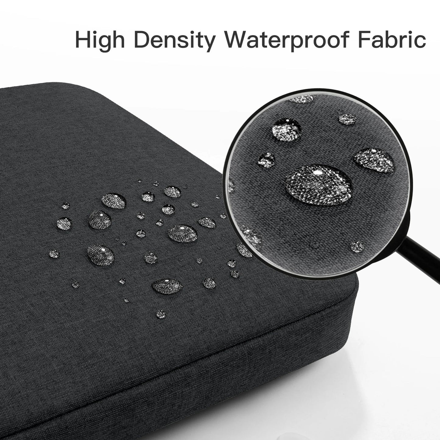 Padded Polyester Laptop Sleeve – Fits 12–16 in (30–41 cm) Laptops | 13.3, 14, 15.6 in Notebook Carrying Case