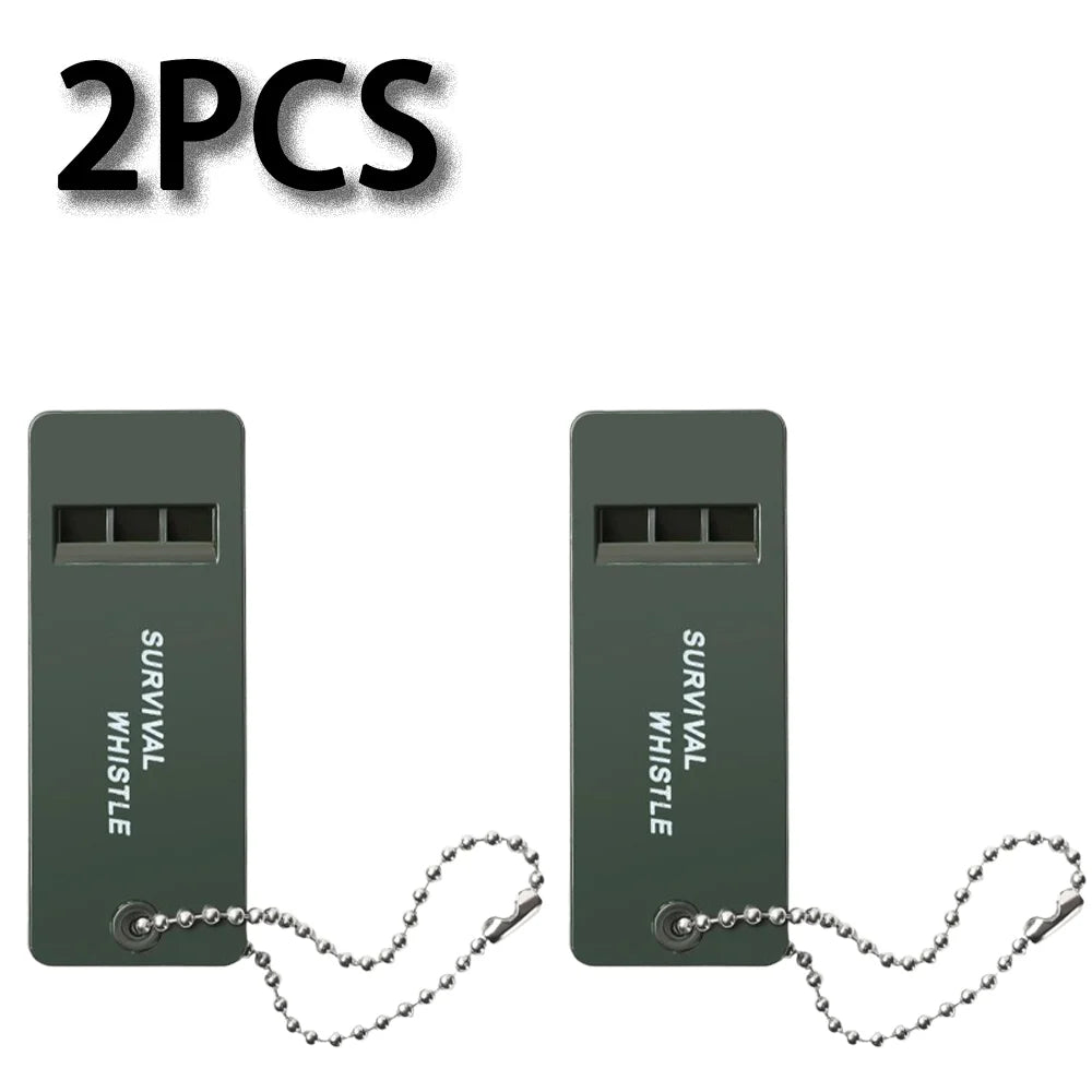 3-Frequency High-Decibel Survival Whistle - Triple-Tone Emergency Whistle for Hiking, Camping & Hunting