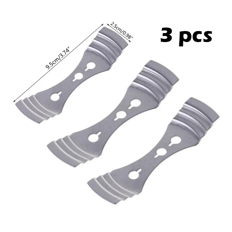 Pure Cotton Candle Wicks 100-Pack with Metal Wick Brackets & Silicone Punch Awl DIY Candle Making Kit