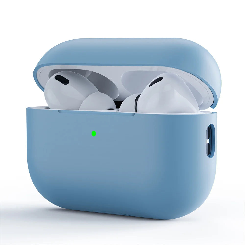 Ultra-Thin Silicone Earbud Case — Protective Charging Case Cover for True Wireless Earbuds (Lightweight, Anti-Slip)