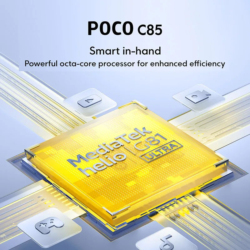 Global 6.9-inch (17.5 cm) Smartphone 128GB / 256GB, Helio G81, 6000mAh Battery, 50MP Triple Camera, 33W Fast Charge, NFC
